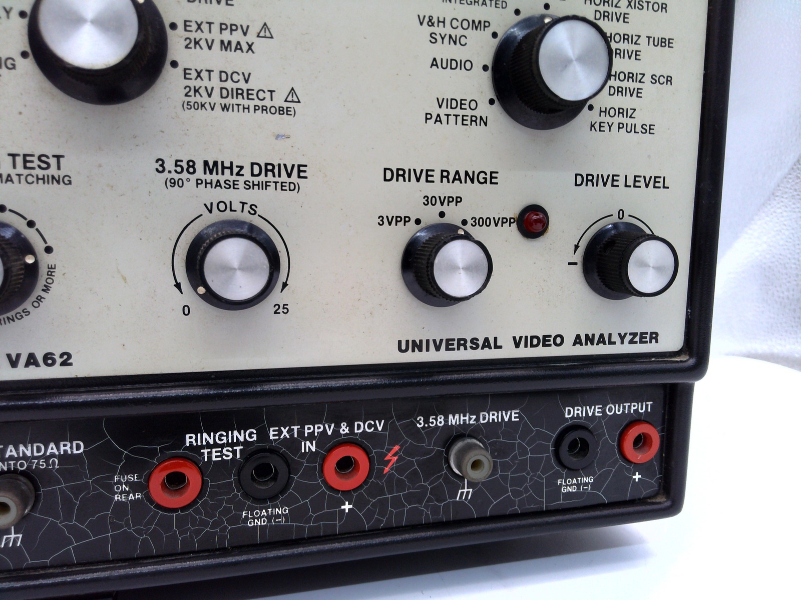 Sencore VA62 Universal Video Analyzer RF Communication Test Set Programmable