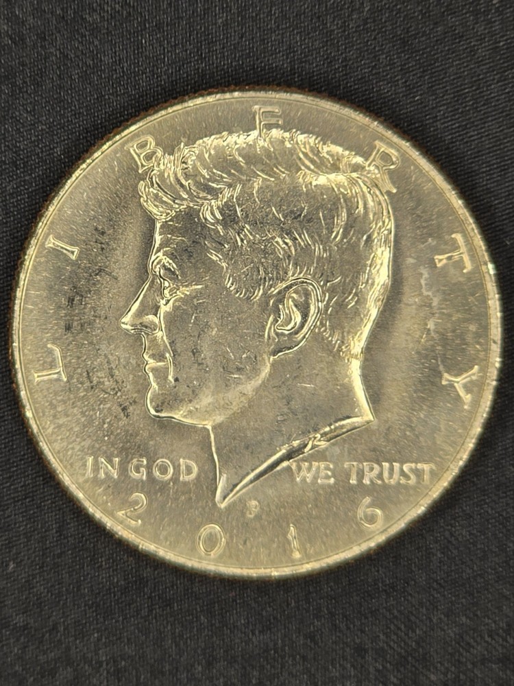 2016 Kennedy Half Dollar – Post-Mint Colorized Space Shuttle Theme –Uncirculated