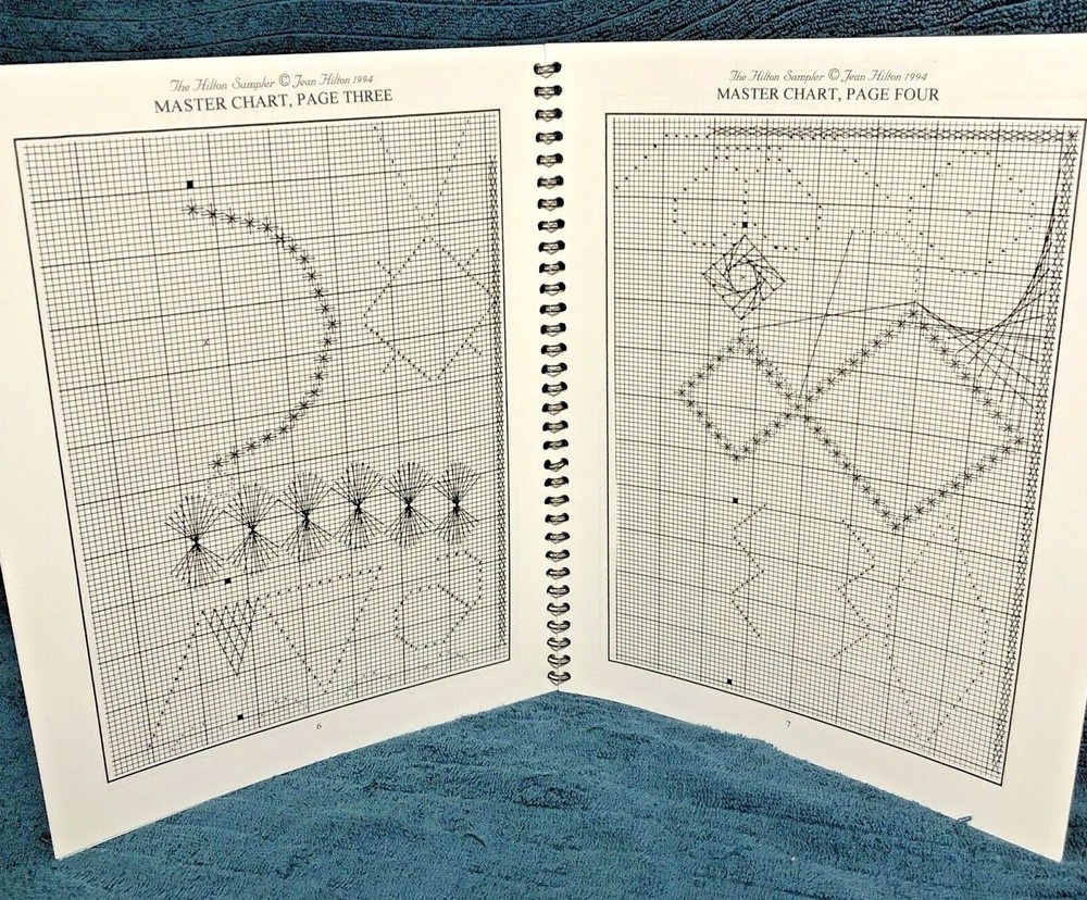 Jean Hilton THE HILTON SAMPLER Complete Charted Book