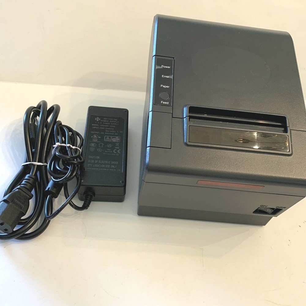 POS Thermal Receipt Printer With Power Cords