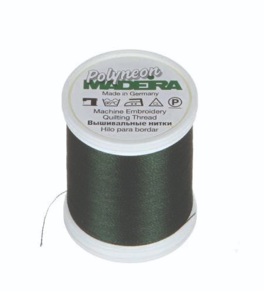 MADEIRA -- Ref. 1902 -- Hunter Green -- Polyneon Thread -- #40 -- 440 yards