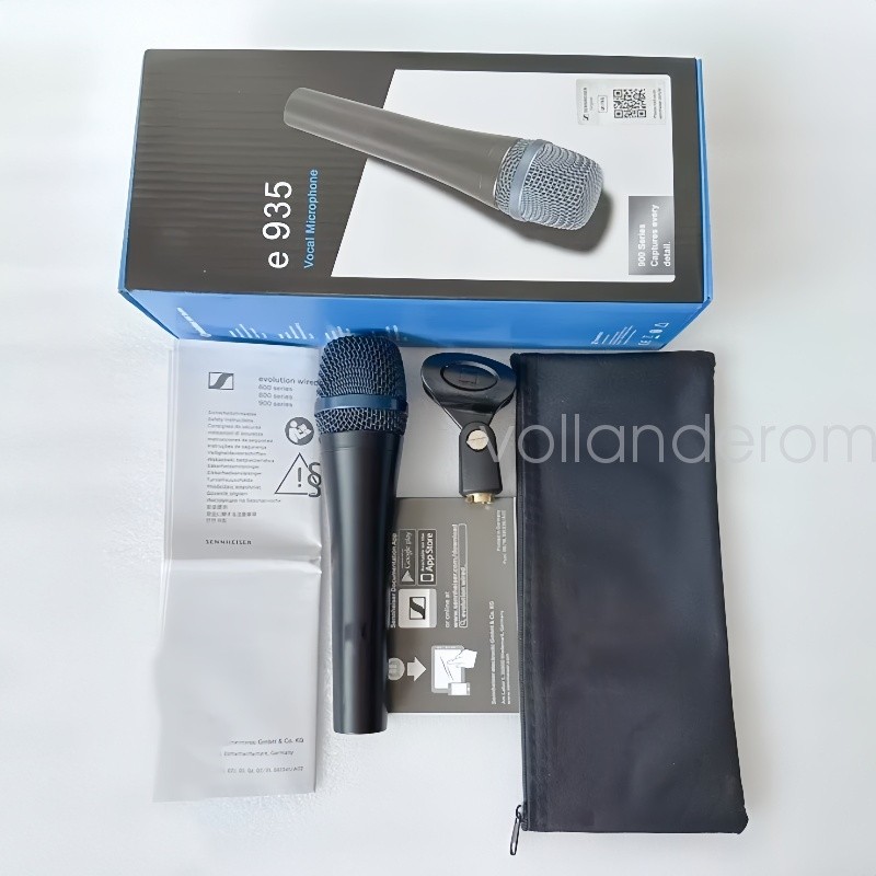 New Sennheiser E935 Dynamic Vocal Performance Handheld Microphone Cardioid Black