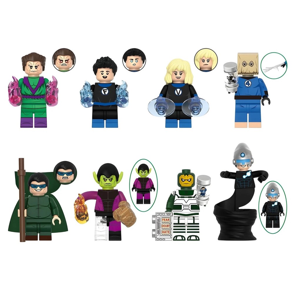 Fantastic Four Marvel Custom Minifigures