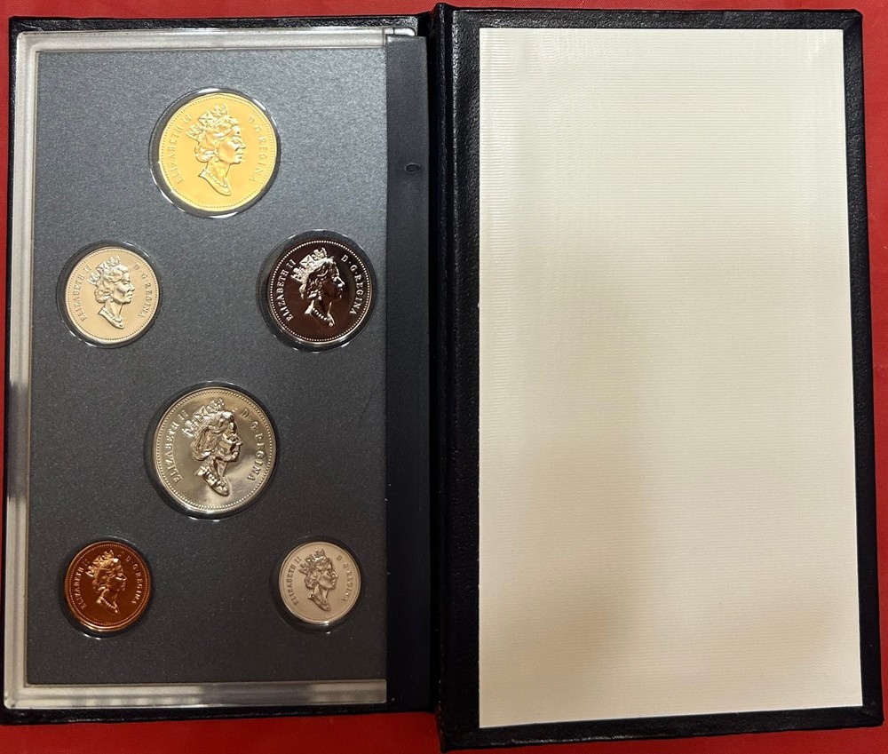 1995 Canada Specimen Set Plus COA & Box