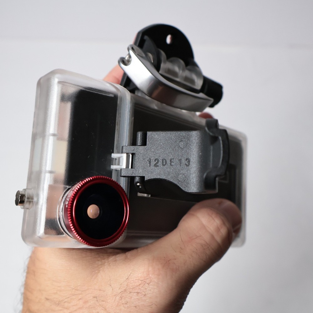 Optrix XD4 Rugged Action Case w/ Wide Angle Lens for iPhone 4 4S