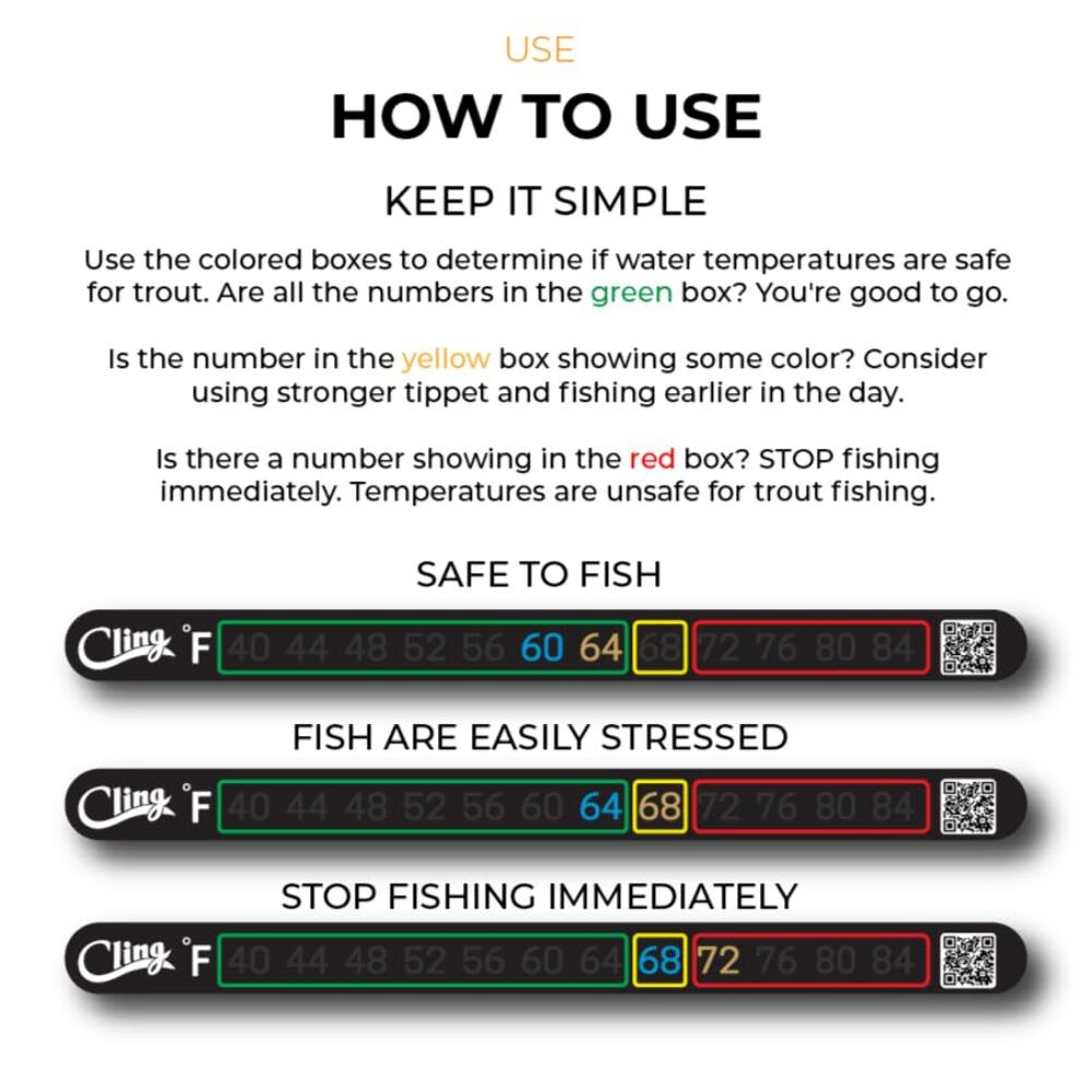Cling Temperature Tape - Celsius