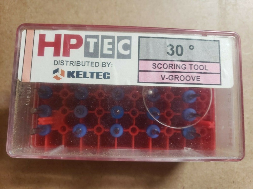 5 pcs . 30 degree angle carbide bits for scoring or engraving -Keltec