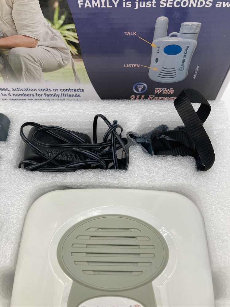 LogicMark Freedom Alert Personal Emergency Response System 35911 Read Desc