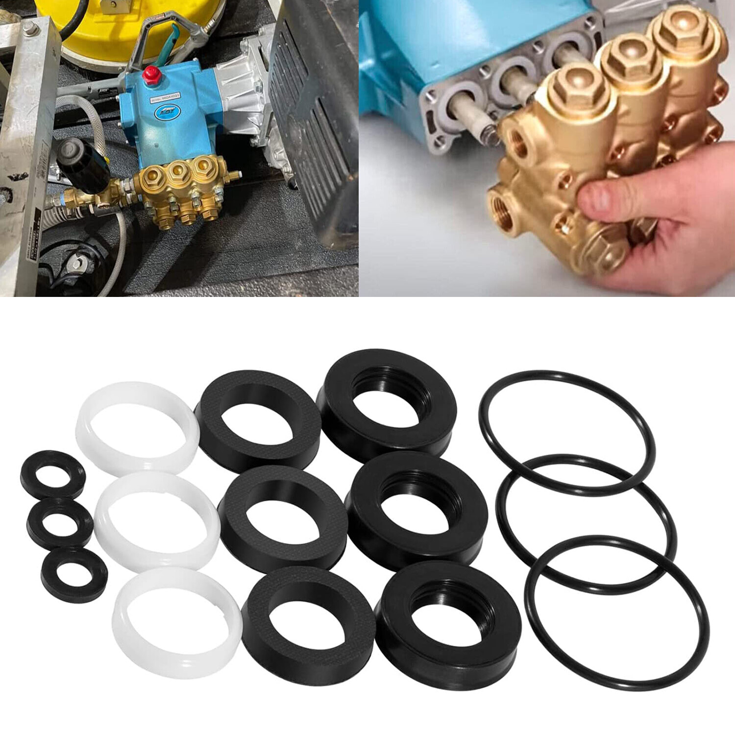 for Cat Pressure Washer Pump 66DX 6DX 6DX40G1I 66DX40G1I 6DX35G1I Seal Kit 34262