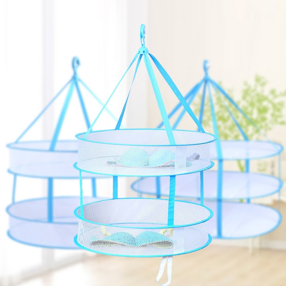 Mesh Dryer Net Drying Rack Towel Folding Laundry Foldable Clothes