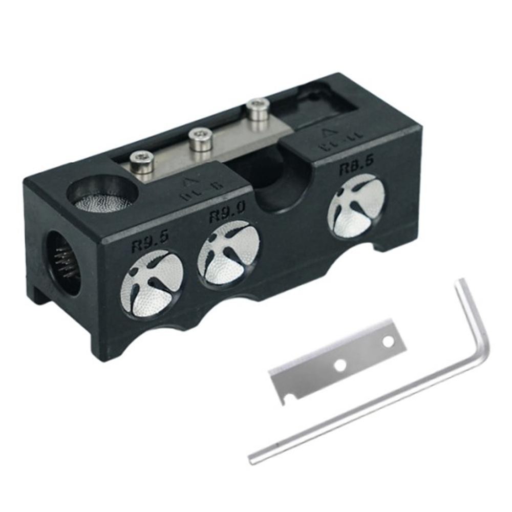 Handy Accessory 10 in 1 Pool Cue Tip Shaper with For Replacement Blades