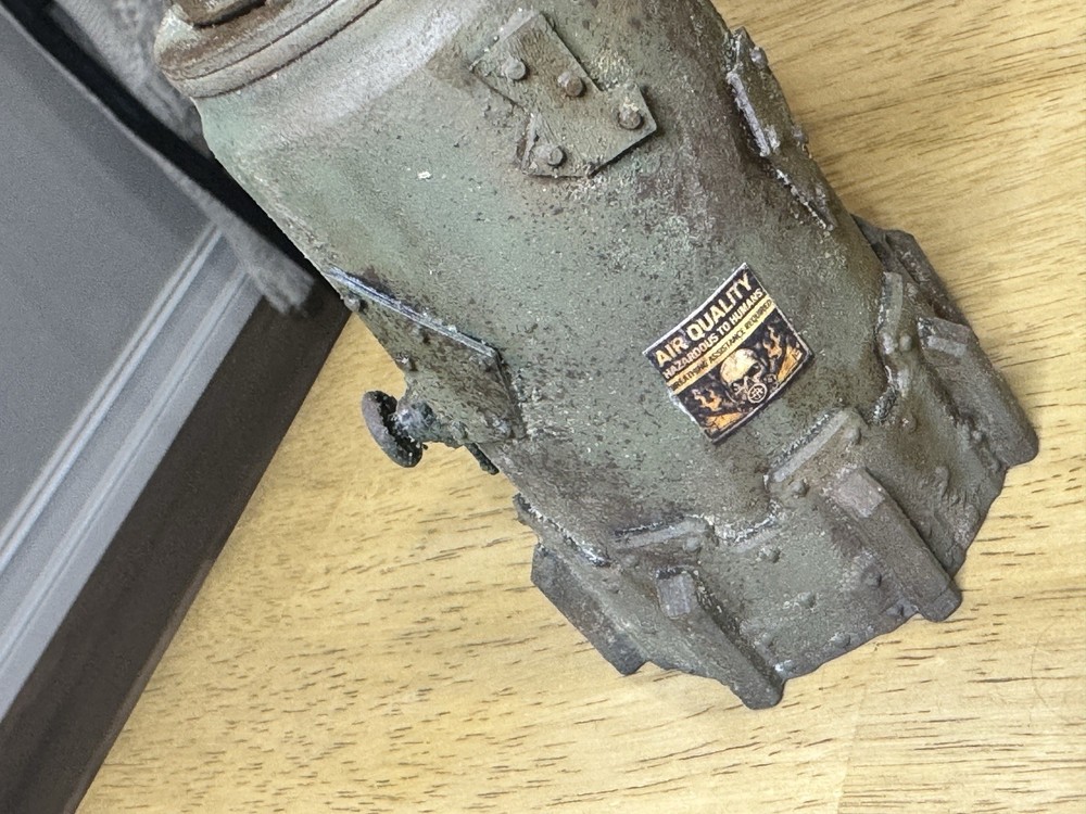 Warhammer Necromunda Inspiring terrain Hazard Container –scratch built.