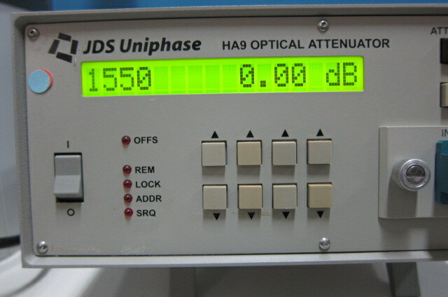 JDS Uniphase JDSU HA9 Optitical Attenuator, HA097+28KSU1