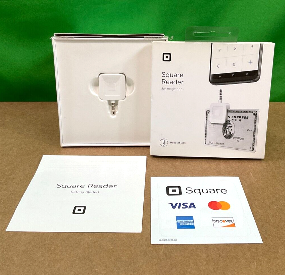 Square Lightning Credit Card Reader A-SKU-0047 ✅❤️️✅❤️ New Open Box