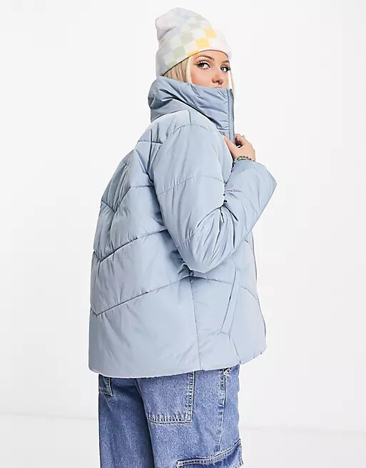 Vans Womens Foundry MTE Puffer Jacket / Light Blue / RRP £110