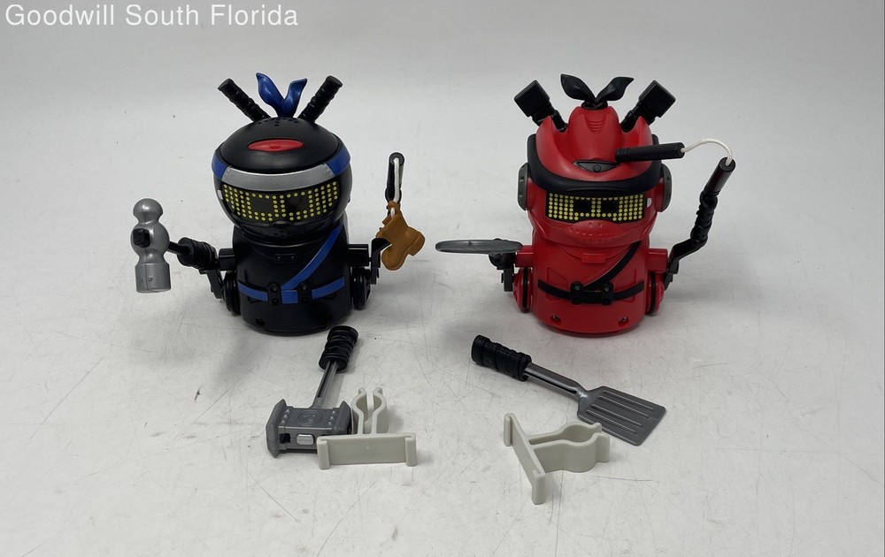 Spin Master Ninja Bots Hilarious Battling Robots Interactive Toy Not Tested
