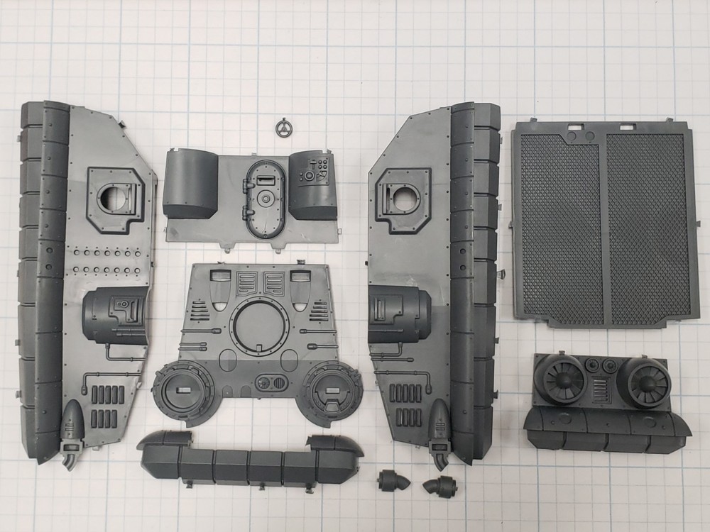 Warhammer 40k Adeptus Mechanicus Bits Skorpius Disintegrator Hovertank Frame #01