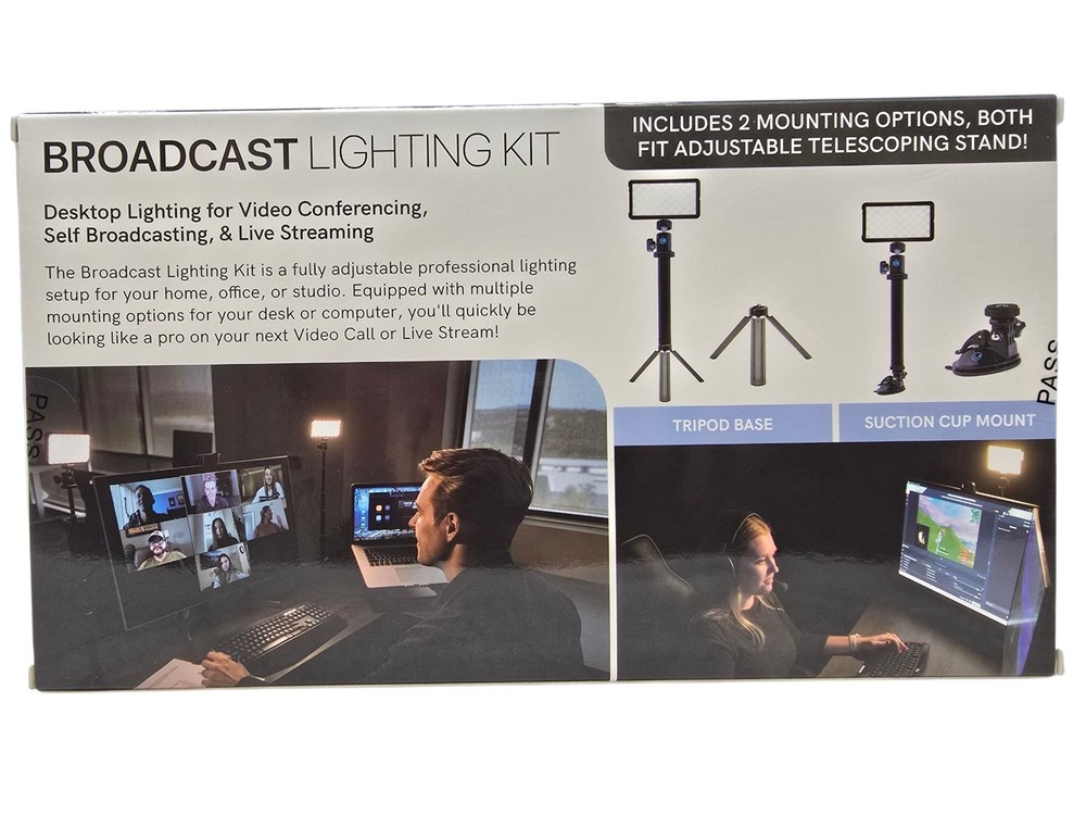 Lume Cube LC-BLK Broadcasting Lighting Kit NEW