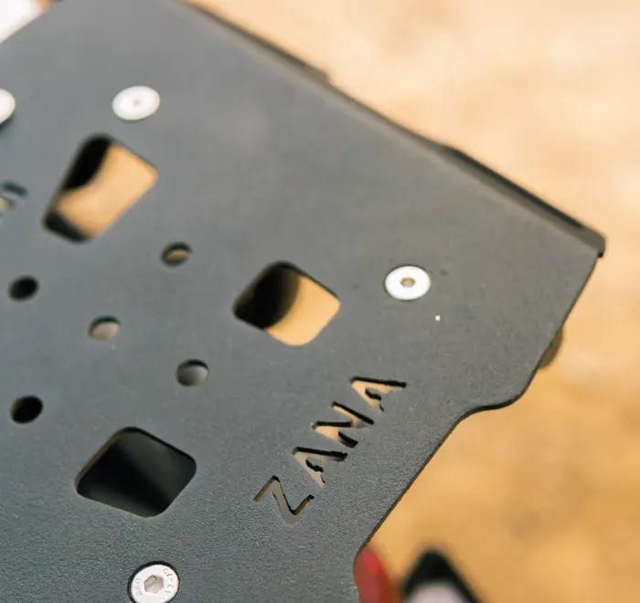 Top Rack With Plate (Black) Fit for TVS APACHE RTX 300