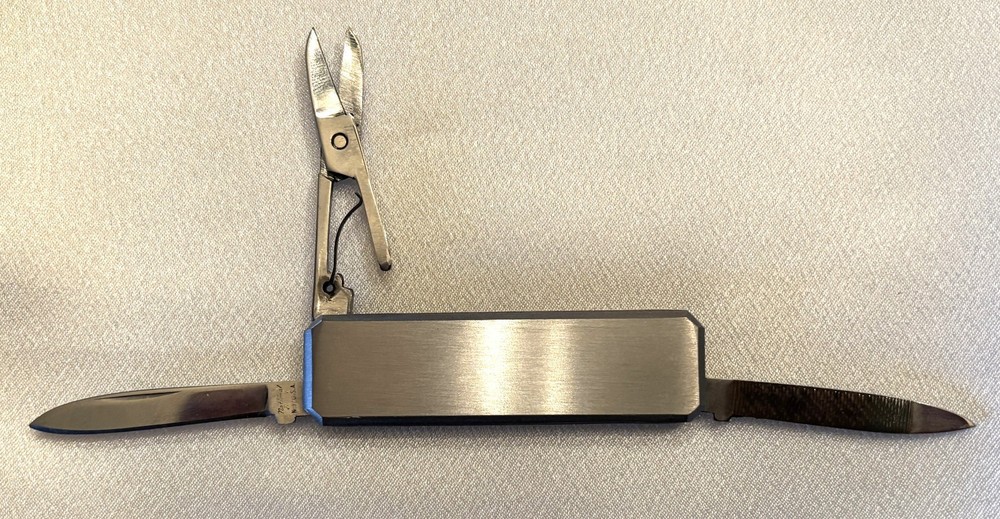 National Blade BALD EAGLE Scrimshaw 3 Function Multitool - Made in USA