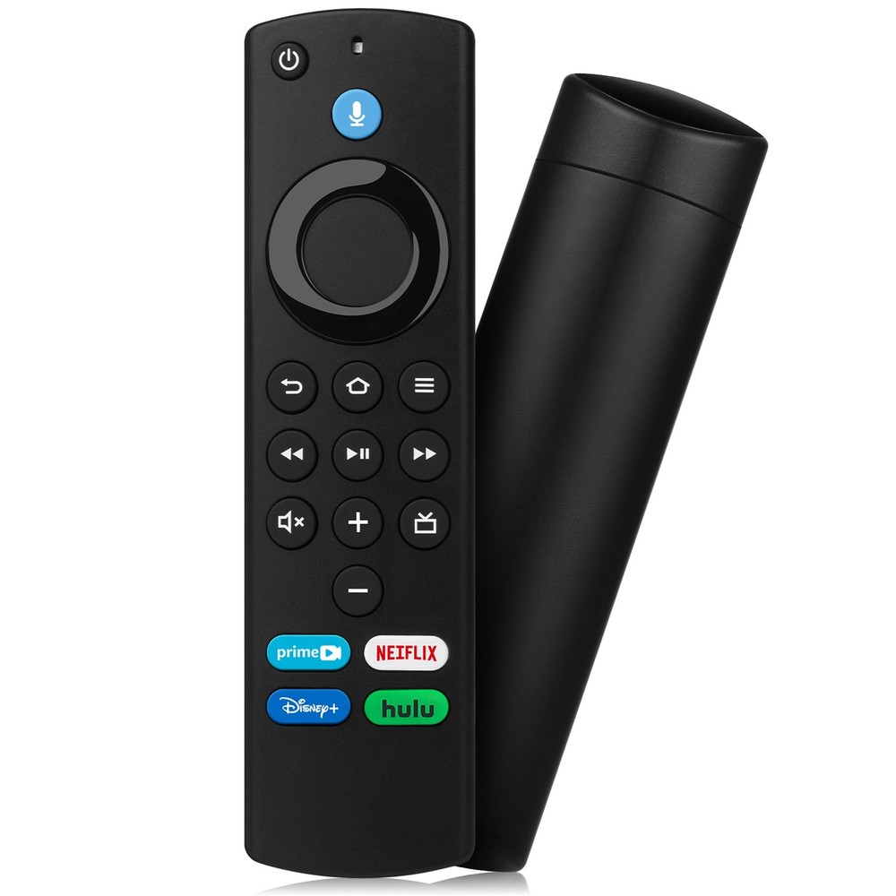 Replacement Voice Remote Control Fit for Fire Smart TVs Stick/TV Black