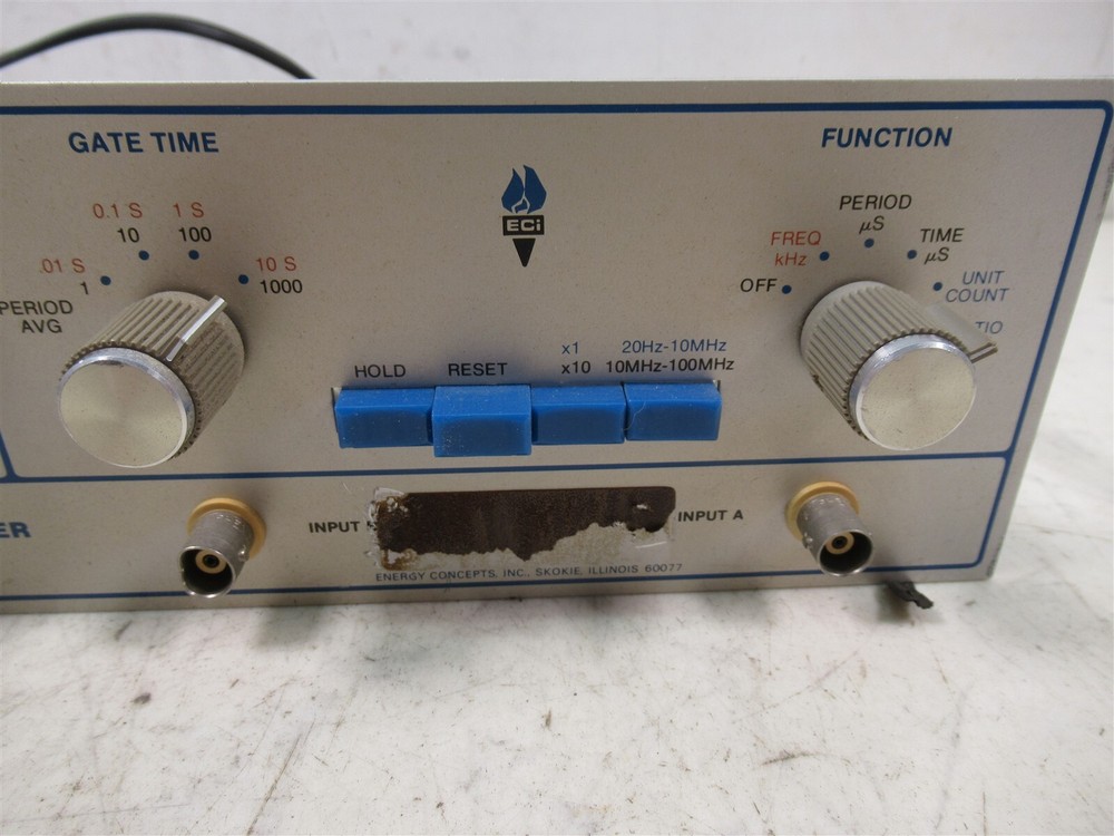 Energy Concepts ECI Universal Counter / Timer 60100 Oscilloscope Module
