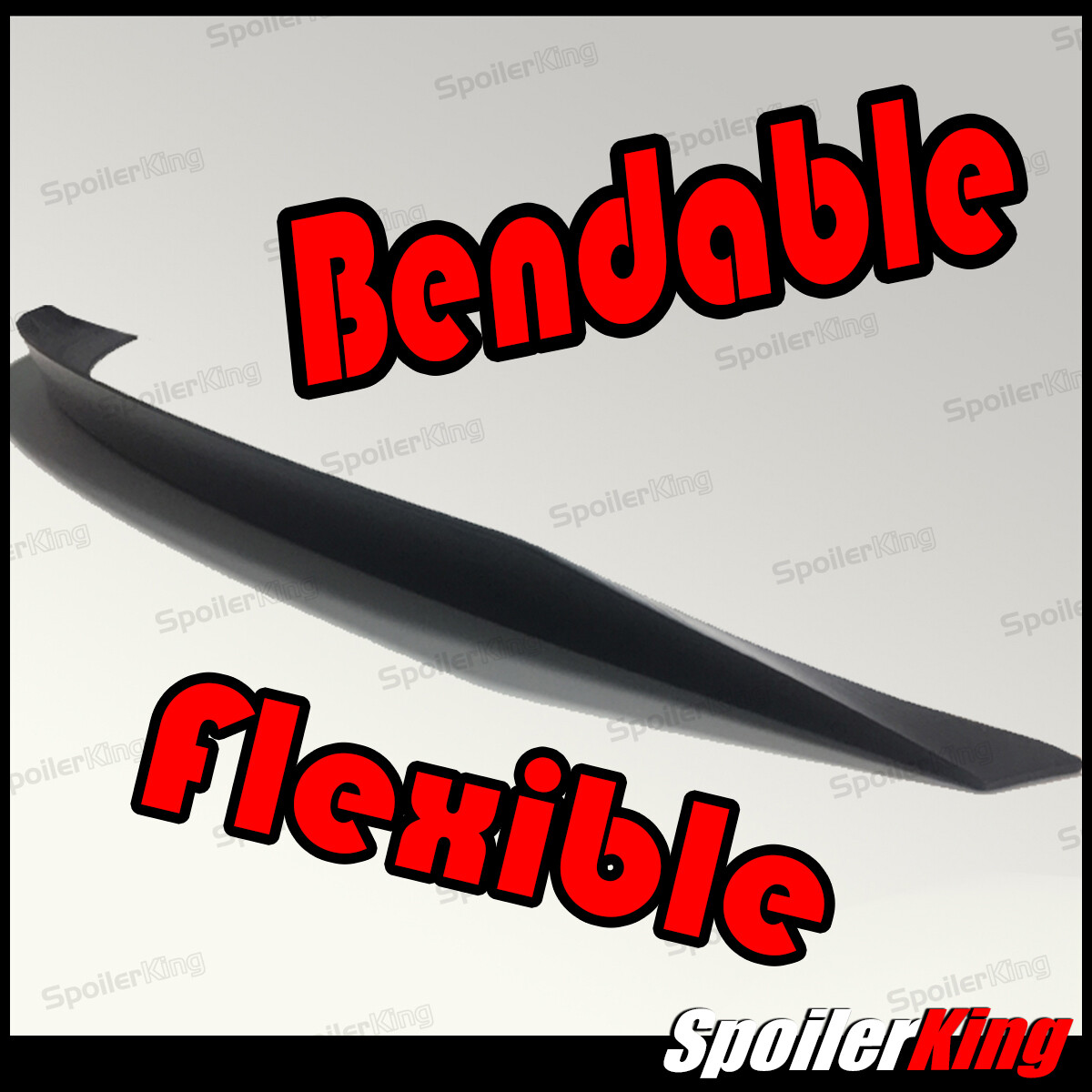 SpoilerKing #380P Universal 30"- 55" Custom Rear Polyurethane Trunk Spoiler Wing