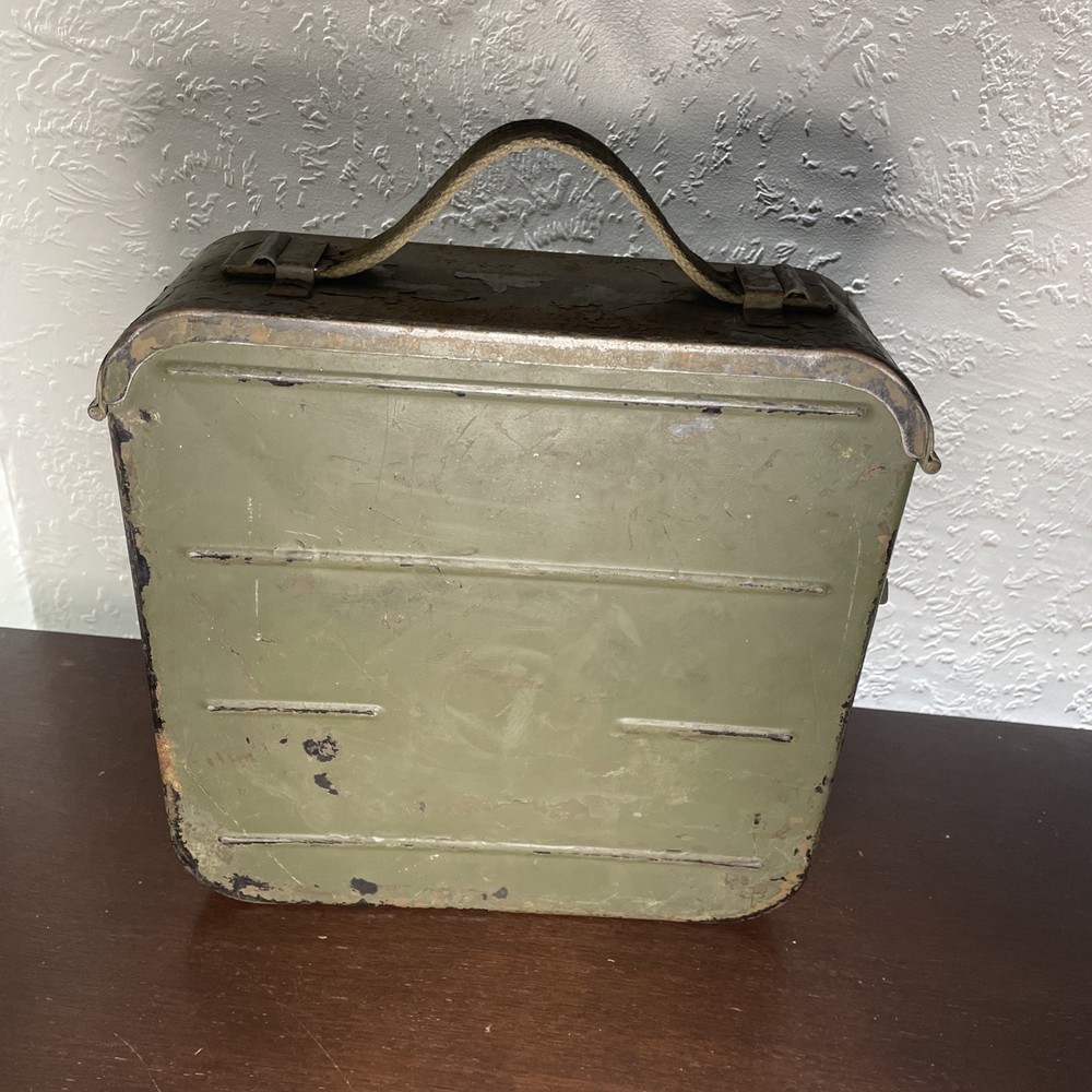 Vintage Soviet Ussr Ammo Box