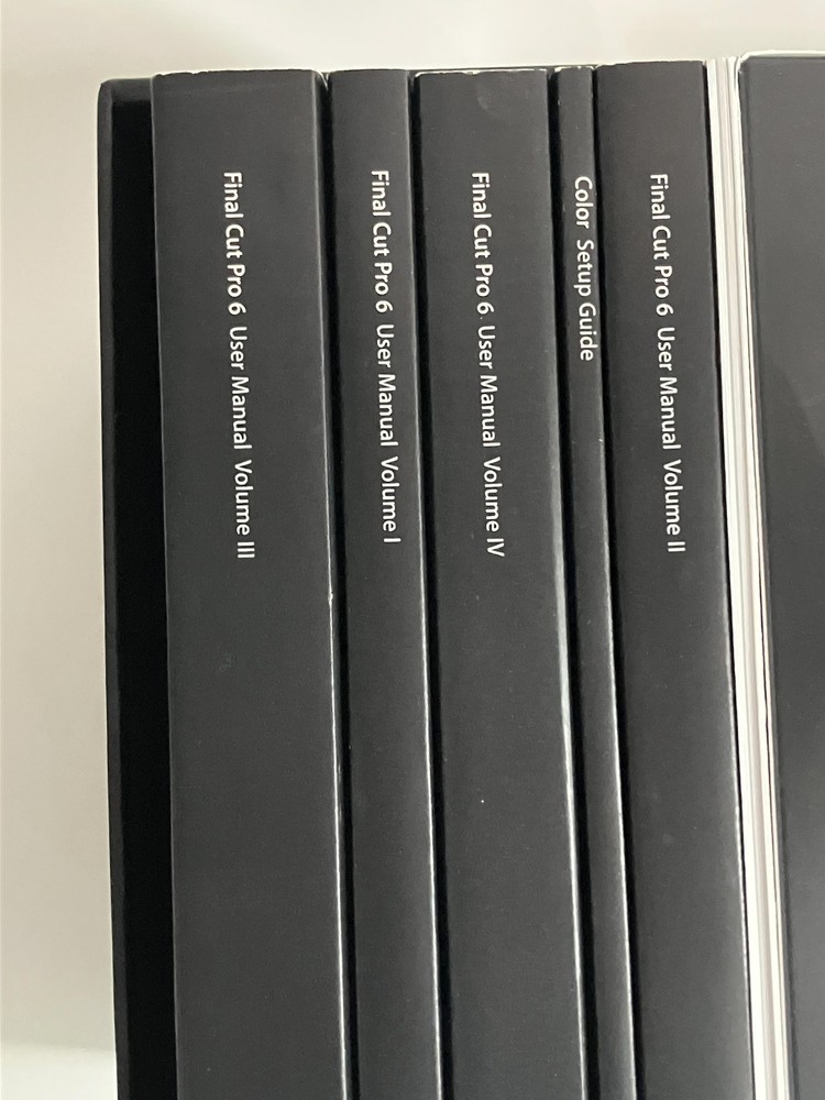 Apple Final Cut Studio 2 Academic HD Video Editing Software Suite DVD Mac OS X