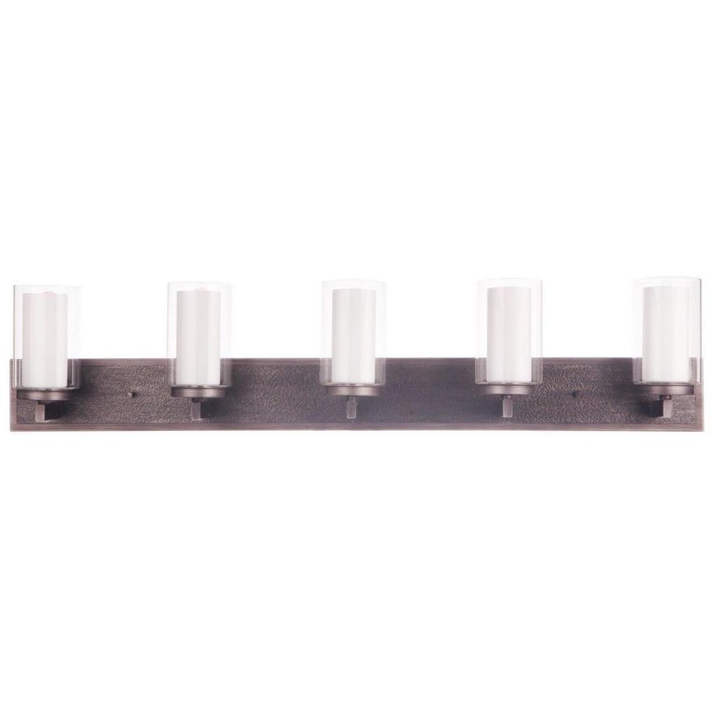 Craftmade 11642NIVNI5 Texture Bathroom Vanity Light
