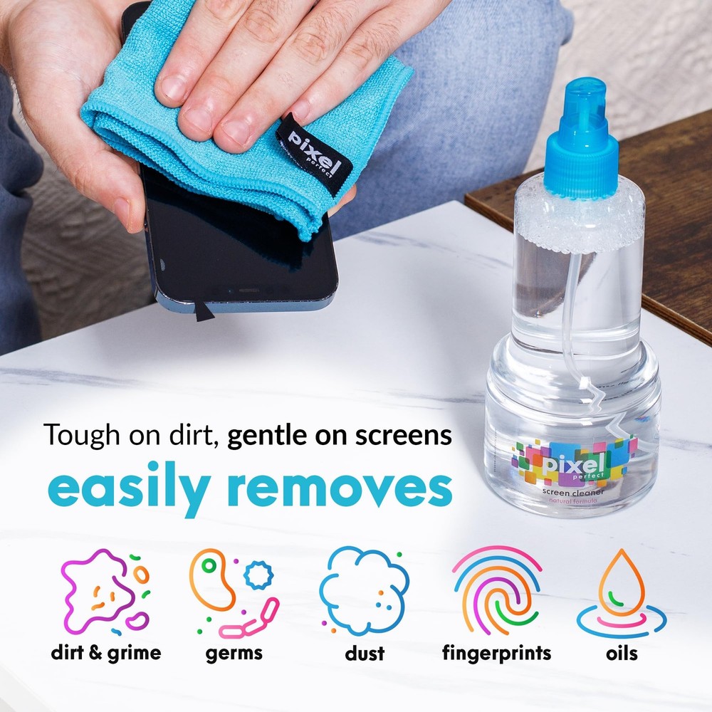 Pixel Perfect | 10oz | Screen Cleaner Kit, for TV, Laptops, Computers, Monito...