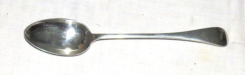 EPS A1 11.1/2 inch Silver Plated Serving Spoon - Monogram "M"