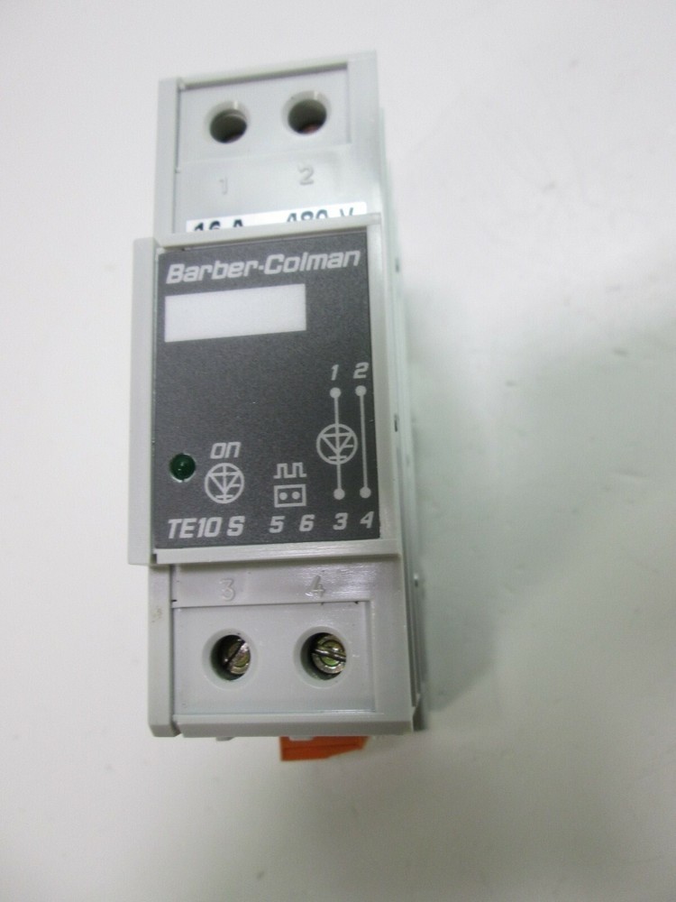 Barber-Colman TE10S Single Phase Solid State Relay Input: 110-230VAC 16 Amp 480V