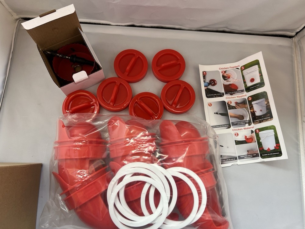 Chicken Feeder No no waste Cups Chicken Feeder