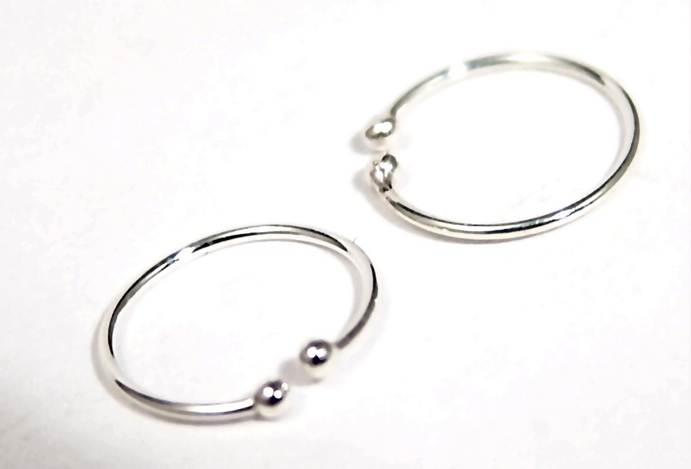 Ear Cuffs Sterling Silver Small and Dainty SMALL