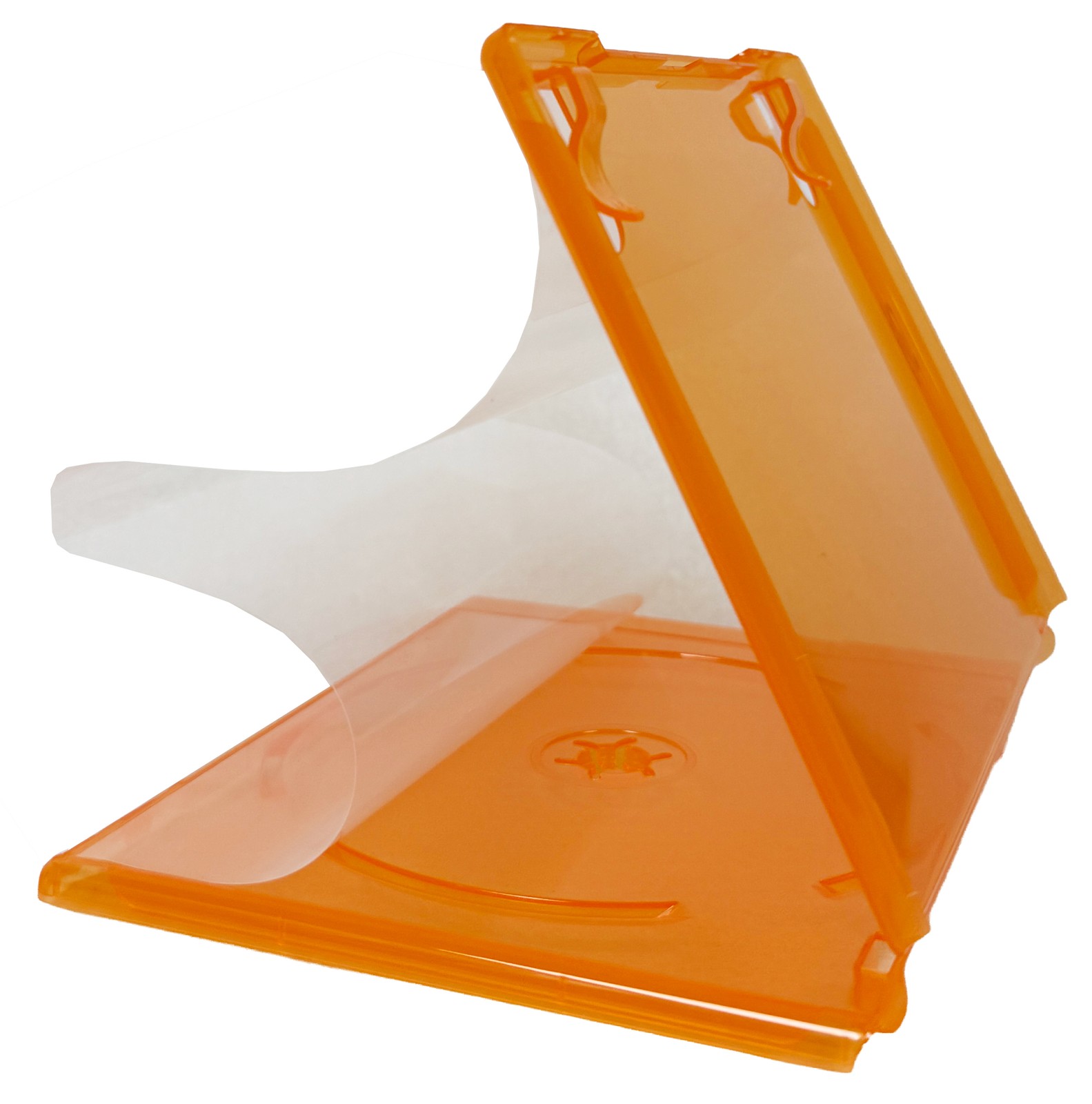 PREMIUM STANDARD Orange Blu-Ray Single Cases 12MM Lot