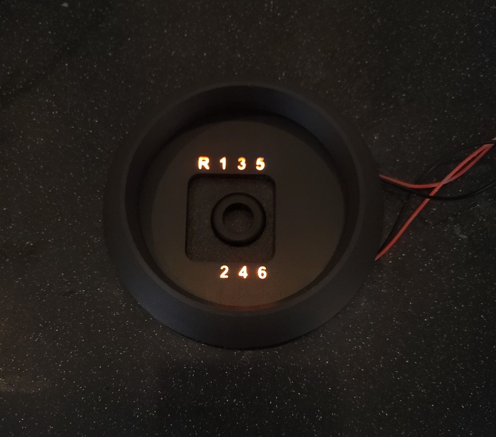 IMPROVED: MINI Cooper R50/52/53 Gen 1 Shift Boot Del: 12V Org Backlit R123456