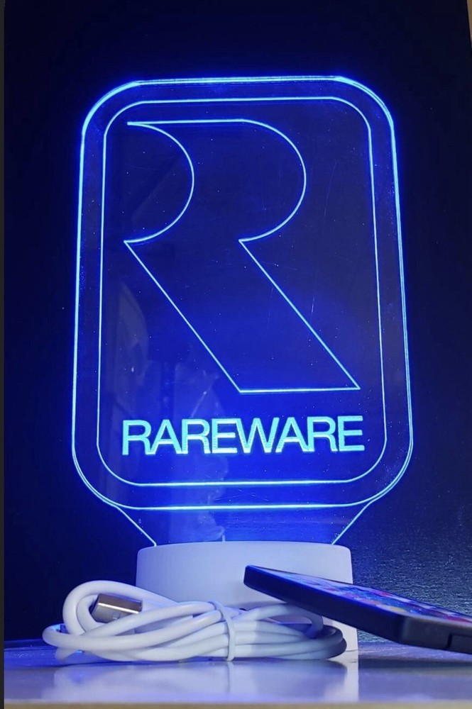 RAREWARE 3D LED Light 8 Colors With Remote (Show It Off) Rareware