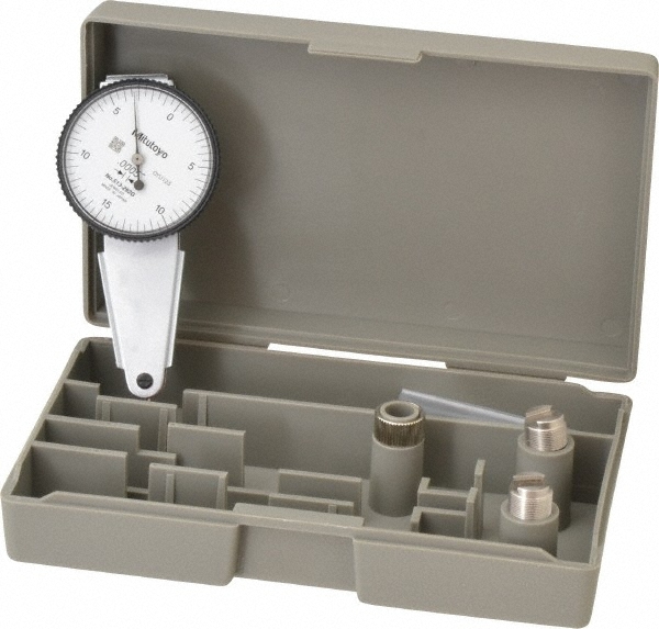 Mitutoyo 513-482-10A Parallel Type Dial Test Indicator:  0.03 inch Max Meas.