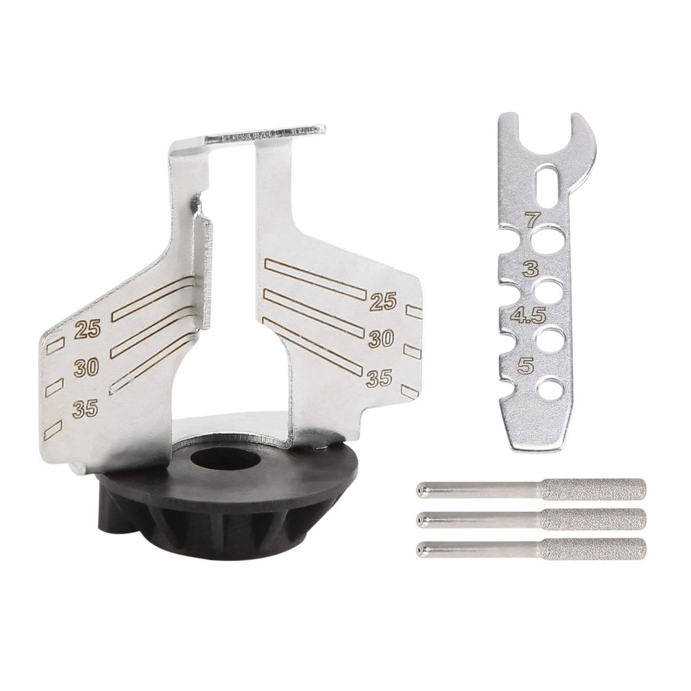 Chainsaw Sharpening Kit Electric Grinder Sharpening Polishing Attachment Set S..