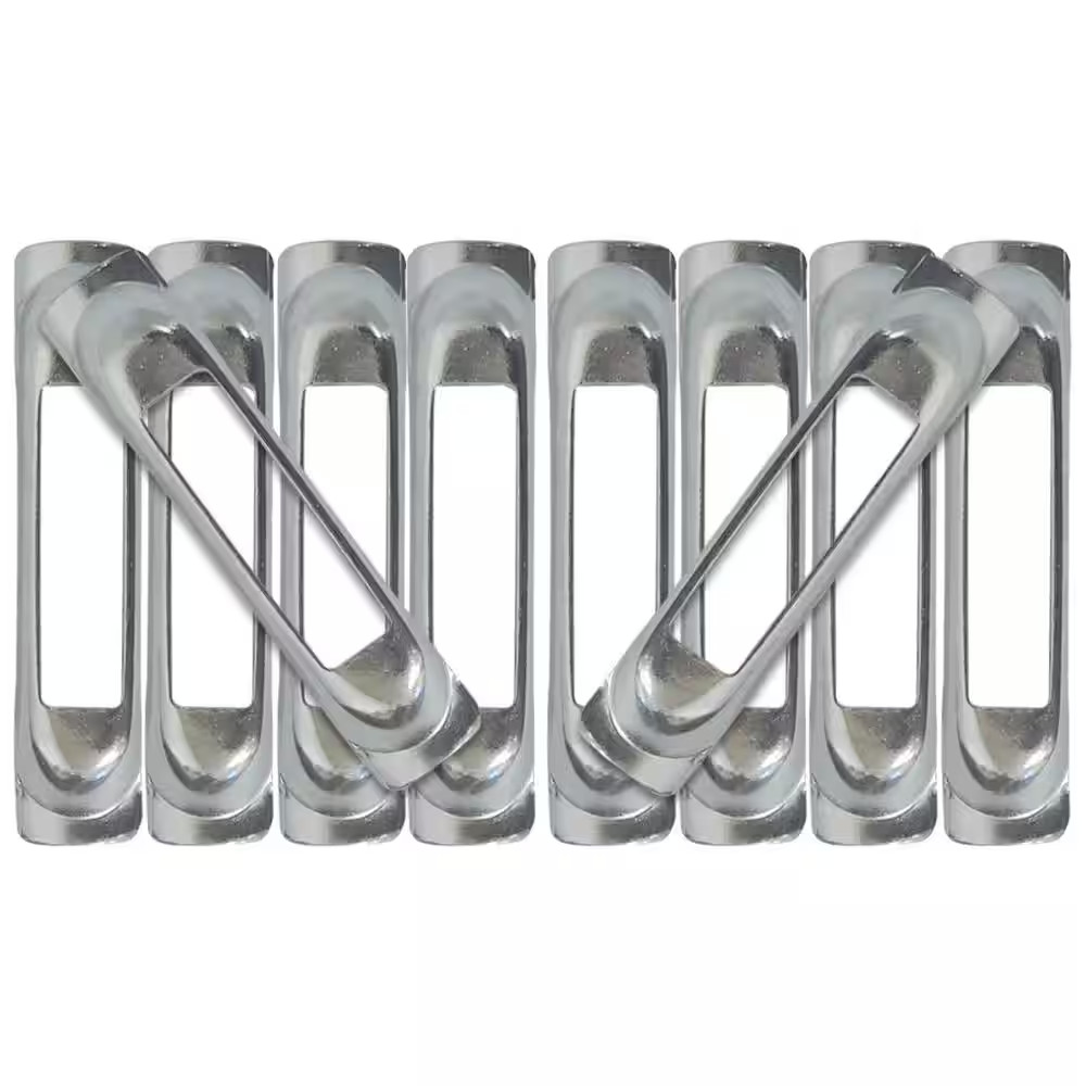 Contoured E-Track Single Strap Anchor Weld-On (10-Pack)
