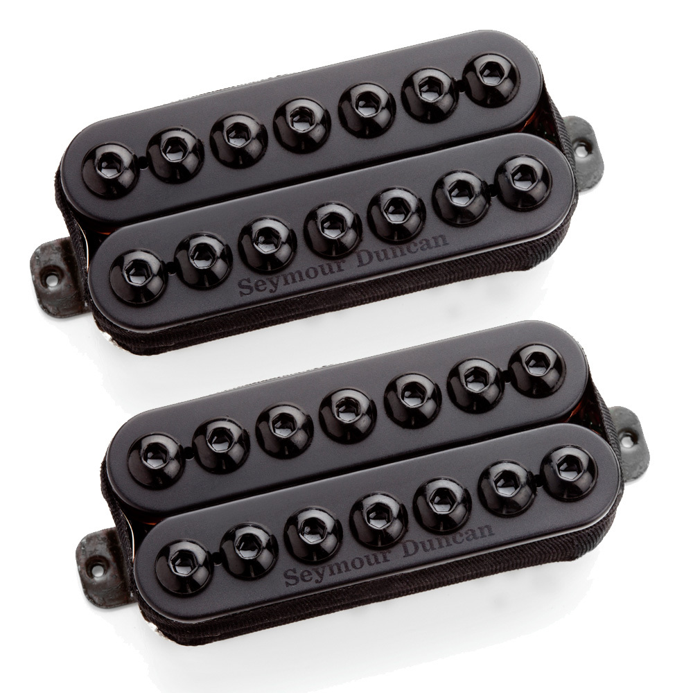 Seymour Duncan Invader 7 String Neck & Bridge Passive Mount Uncovered set black