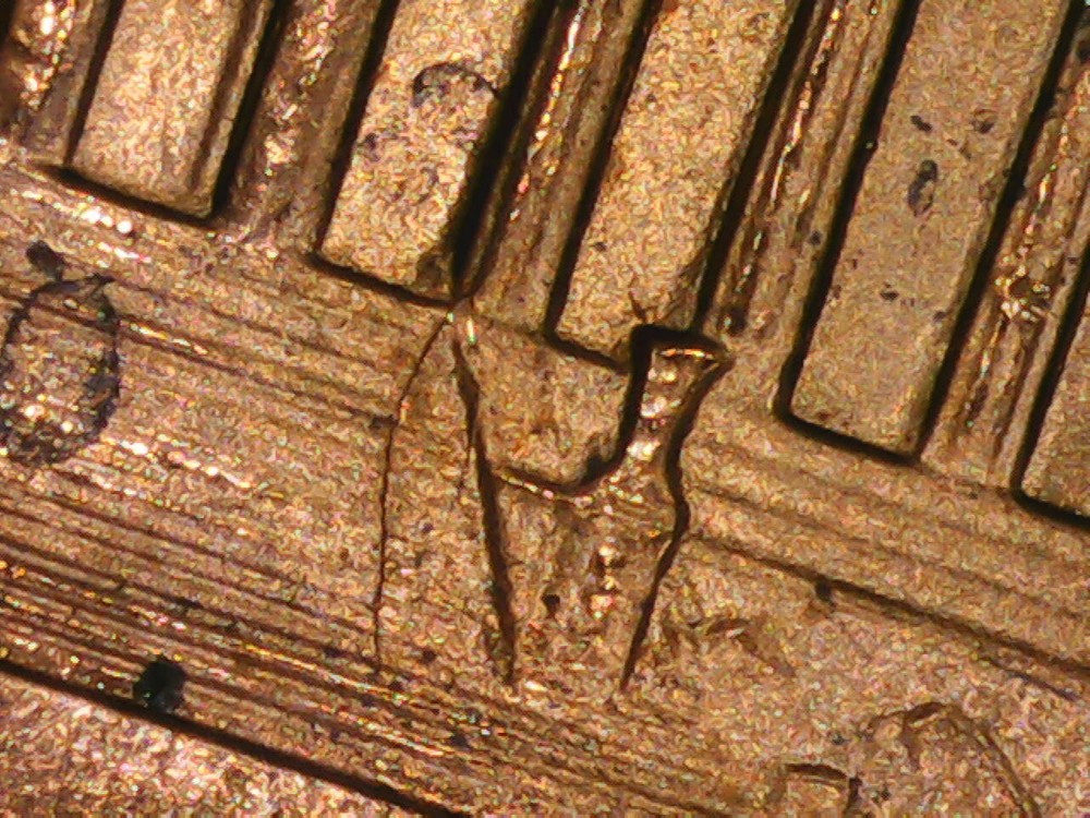 1995 Penny Struck Through Reverse