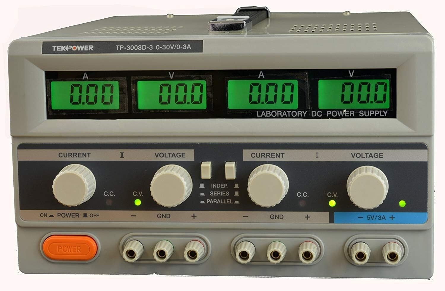 TekPower TP3003D-3 Digital Variable Triple Outputs Linear-Type DC Power Supply