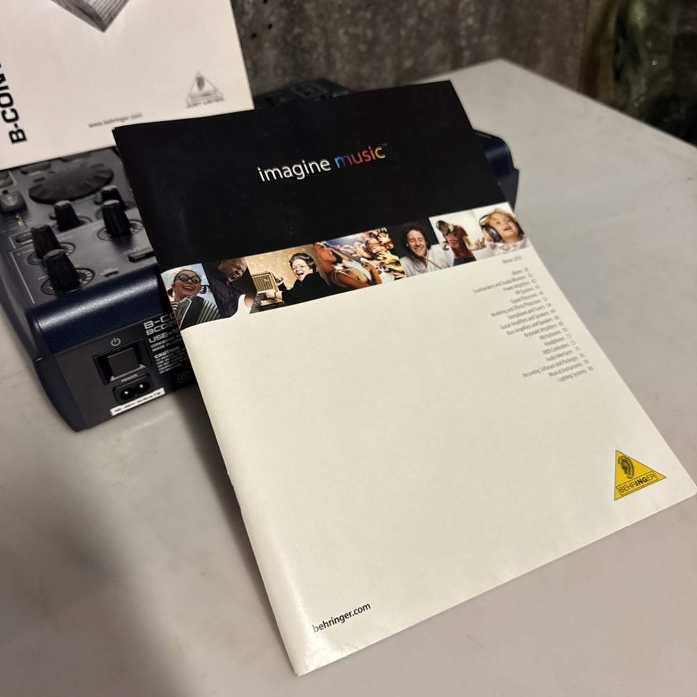 Behringer B-Control DeeJay BCD2000 Mint Condition Im Box! DJ Mixer Machine