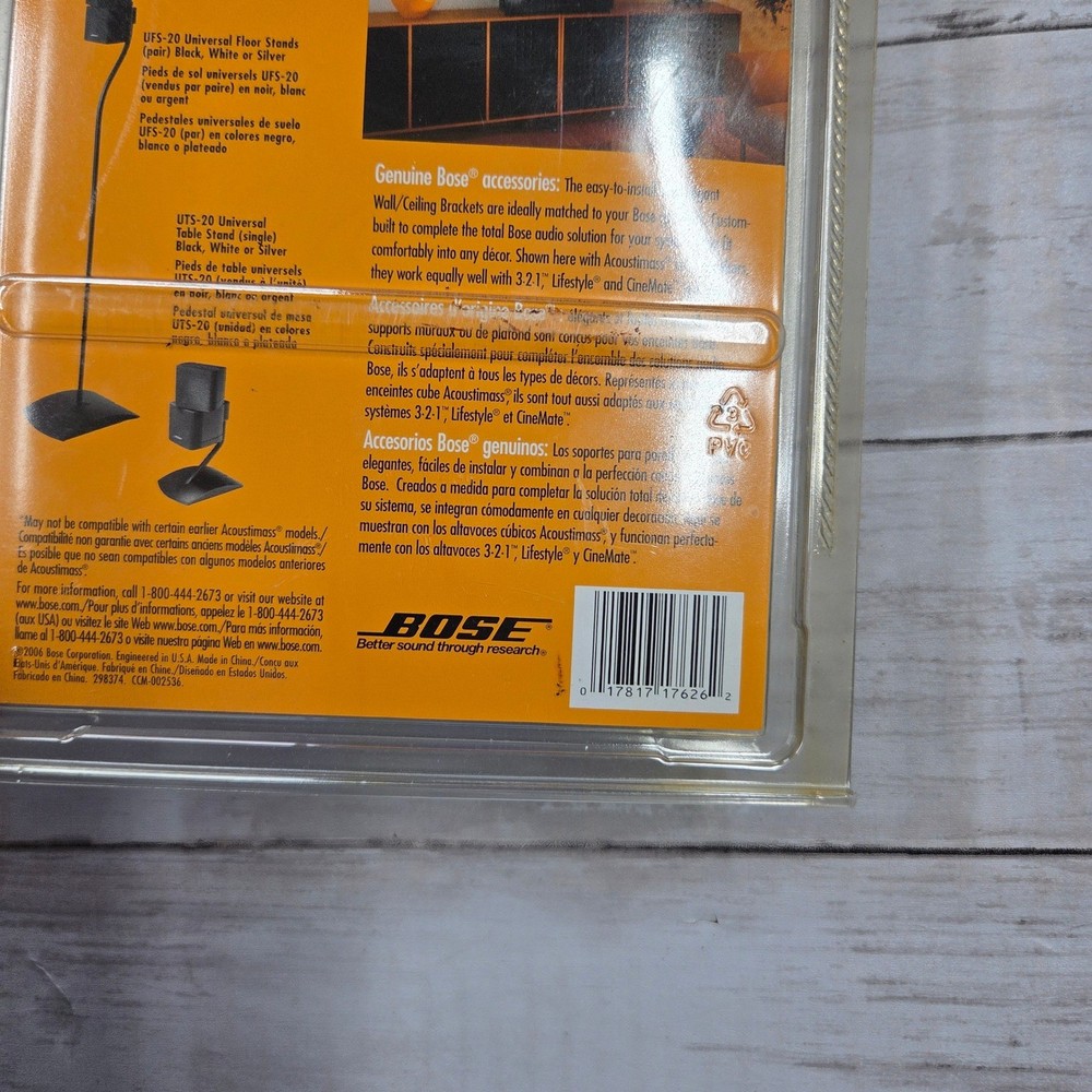 Bose Wall/Ceiling Bracket Black UB-20B
