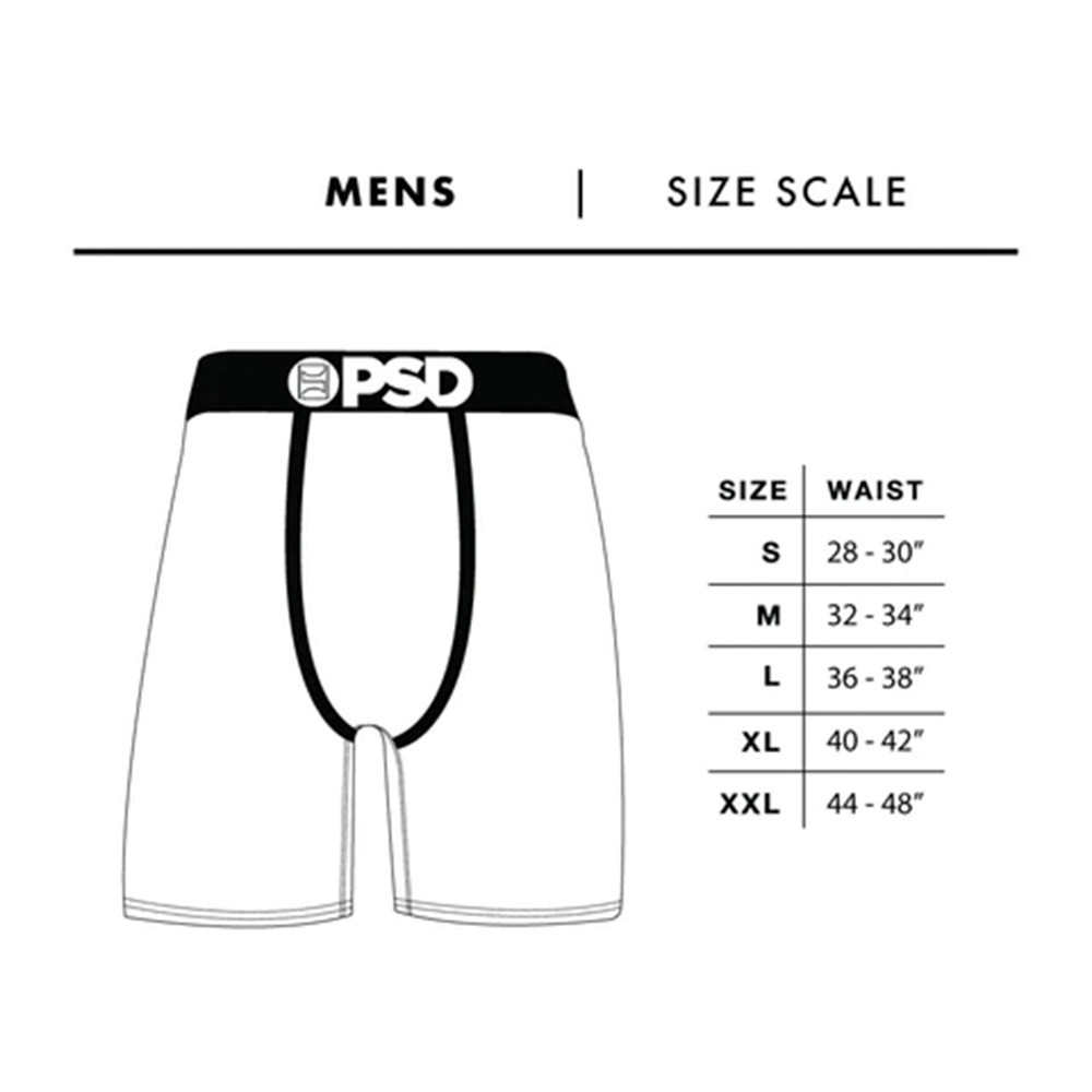 PSD Underwear Mystery Box – Men’s Boxer Briefs – Random 2/3/4 Pack