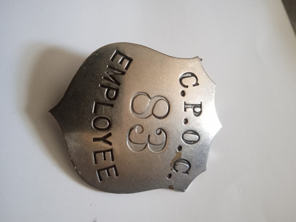 C.P.O.C Employee Badge