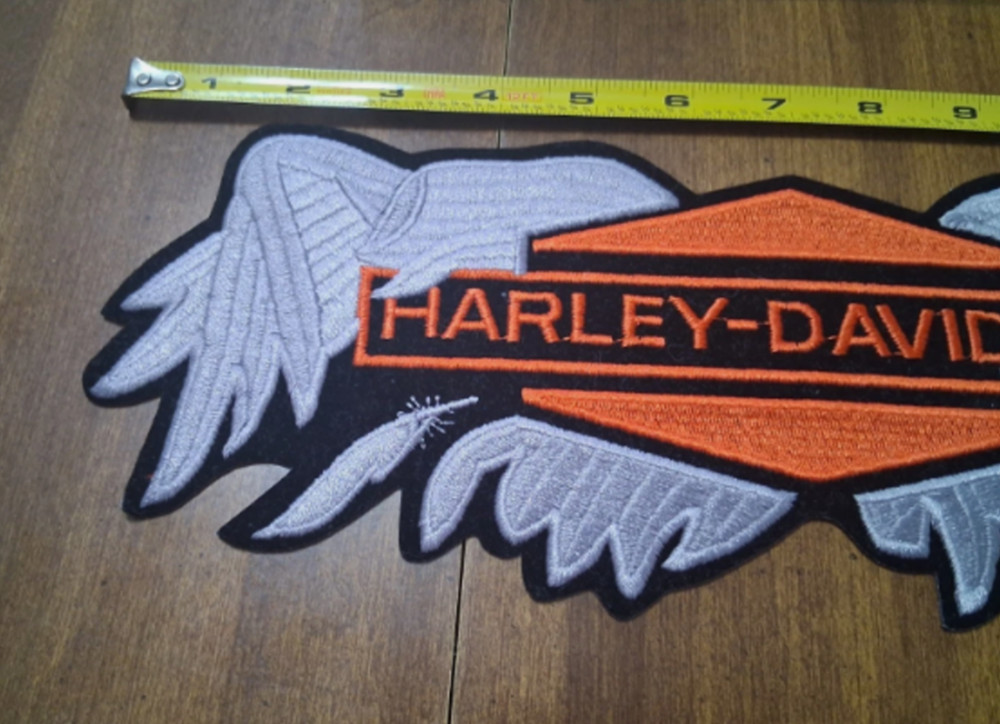 Harley Davidson Broken Wings XXL Emblem / Patch