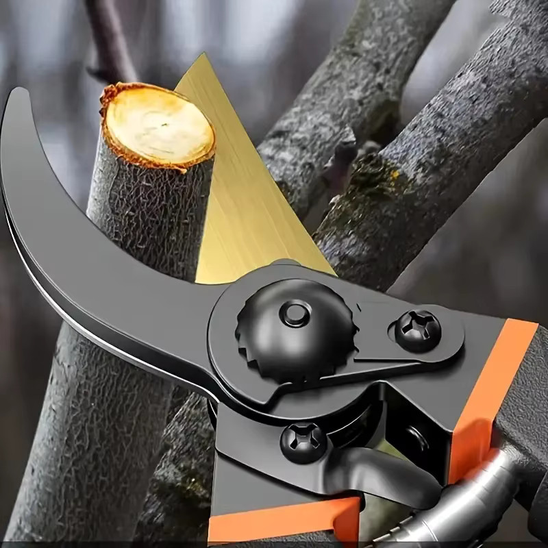 8.5 Titanium Bypass Pruning Shears T13 Professional Garden Tool